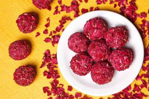 Rose Dry Fruit Laddu