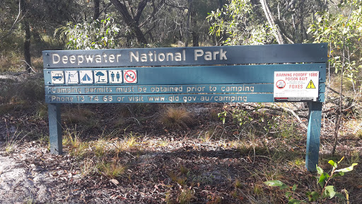 Deepwater National Park Sign