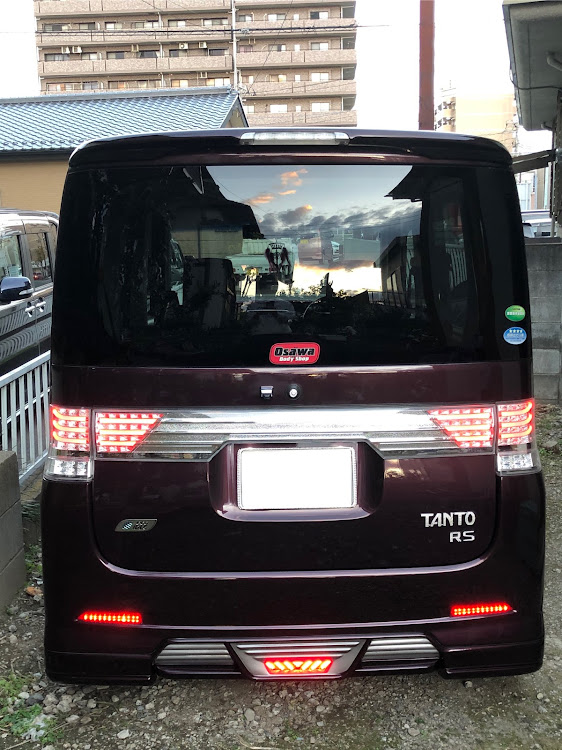 タントカスタムのリフレクター取付・DIYに関するカスタム事例の投稿画像2枚目