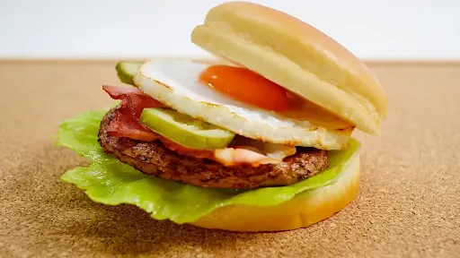 Spicy Masala Double Egg Burger