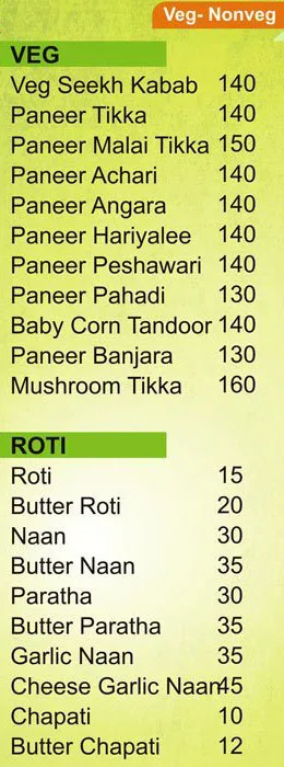 Om Sai Expresso Veg & Non Veg menu 