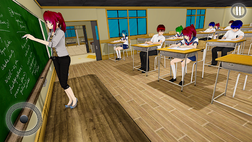 Screenshot Anime Girl School Teacher 3D