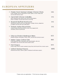 Yu Lounge & Bar - The Landmark Hotel menu 4