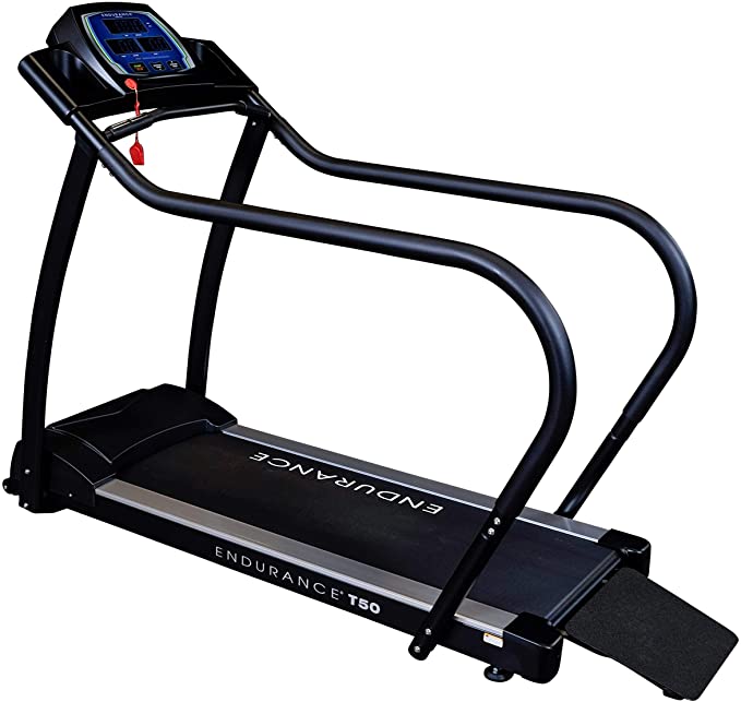 Body Solid T50 Endurance Cardio Walking Treadmill w/ Adjustable Speed