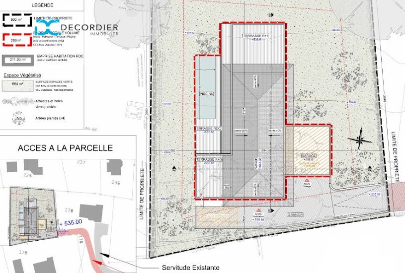  Vente Terrain à bâtir - à Neuvecelle (74500) 