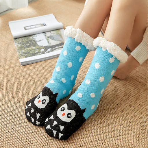 Title 11, Warm and thick Plush sleeping socks