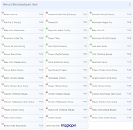 Biryanipalayam Nest menu 2