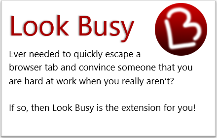 Look Busy Preview image 0