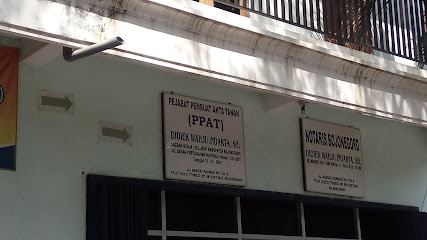 Pejabat Pembuat Akta Tanah Didiek Wahju Indarta, SH.