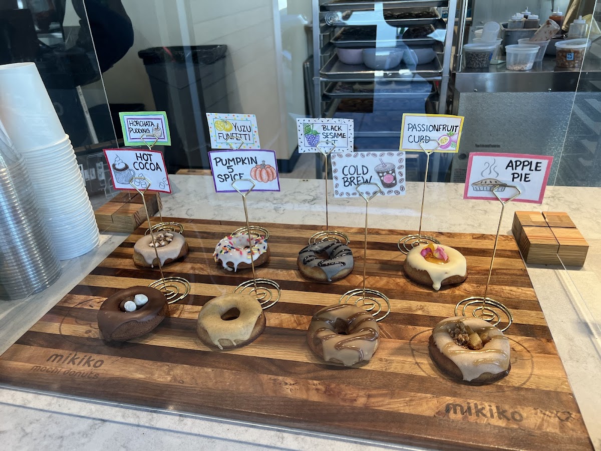 Gluten-Free at Mikiko Mochi Donuts