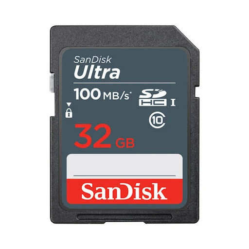 Thẻ nhớ SanDisk SD Ultra 32Gb 100Mb/s SDSDUNR-032G-GN3IN