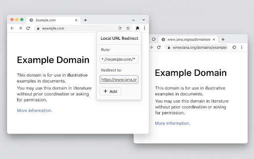 Redirect - URL Rewrite