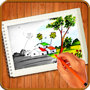 Learn to Draw Scenery  Icon