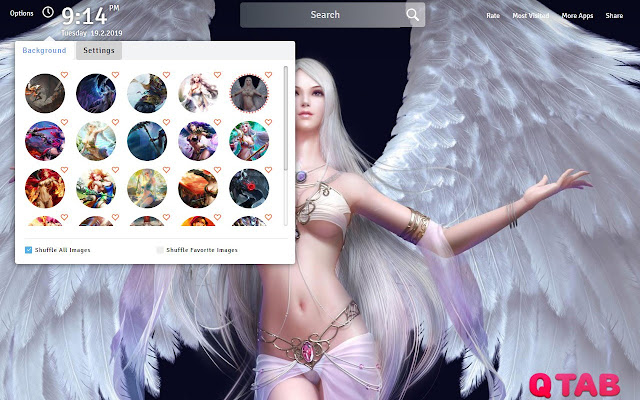 League Of Angels 2 Wallpapers Theme New Tab