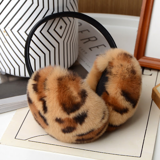 Title 10, Rabbit Fur Earmuffs Womens Autumn and Winter W...
