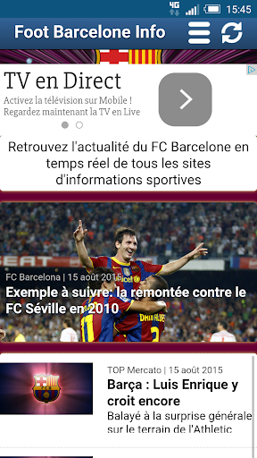 Foot Barcelone Info