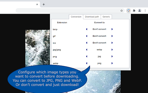 WebP / Avif image converter