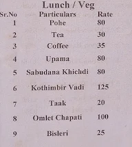 Shilpa's Homely Food menu 2