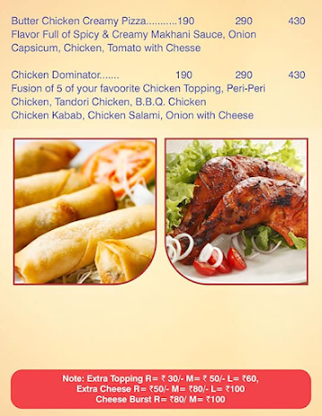 House Of Flavours menu 