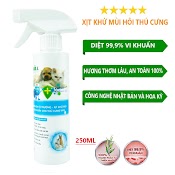 Xịt Khử Mùi Cho Chó, Mèo, Thú Cưng Vkill Làm Khử Mùi Hôi Nhanh Sạch Sẽ Diệt Khuẩn Chuồng Nơi Ở Công Nghệ Nhật Bản