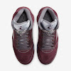 air jordan 5 burgundy