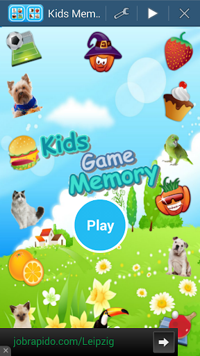 Kids Memory Game Children's