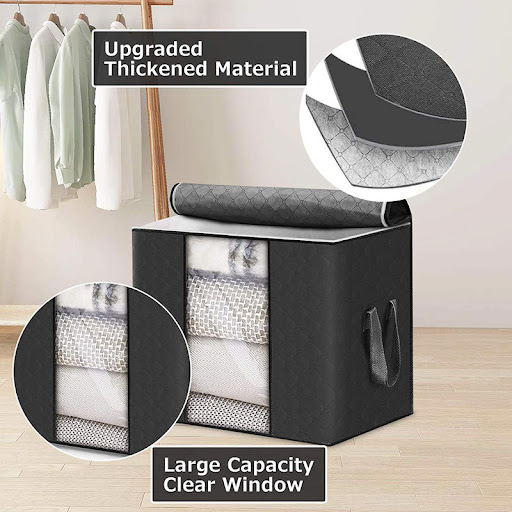 Title 2, Non Woven Storage Clothes Quilt Organizing Bag ...