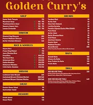 Golden Curry's menu 2