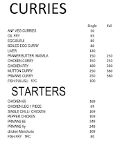 Rayalaseema Pulaos & Curries menu 2