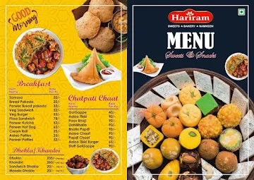 Hariram Sweets menu 