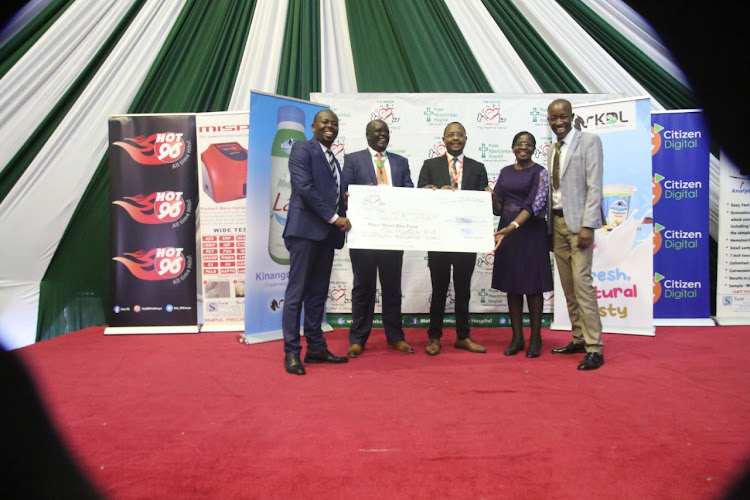 The official launch of the Mater Heart Run athletic by the Mater Misericordiae Hospital at the Kenyatta International Conventional Centre on April 5, 2022