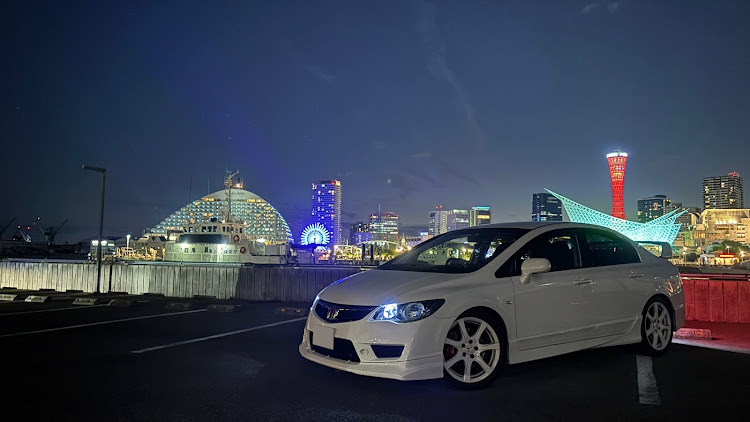 シビックタイプRのTYPE-R・シビック・夜景と愛車に関するカスタム事例の投稿画像2枚目