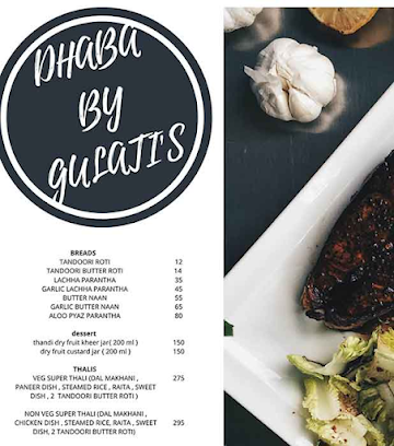 Dhaba By Gulati's menu 