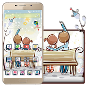 Cute love theme for Android  Icon