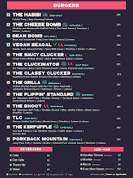 Good Flippin' Burgers menu 4