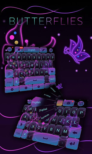 Butterfies GO Keyboard Theme