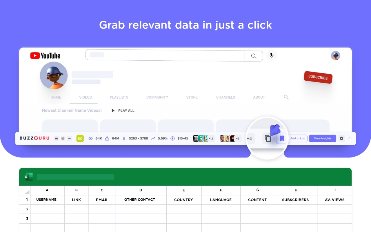 Advanced Influencer Analytics by BuzzGuru Preview image 3