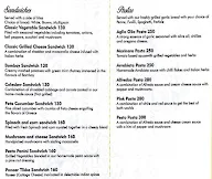 Alfredo's menu 1