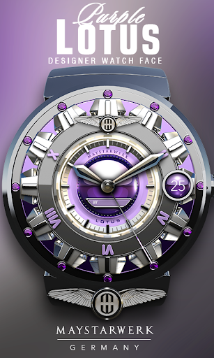 Purple Lotus Watch Face