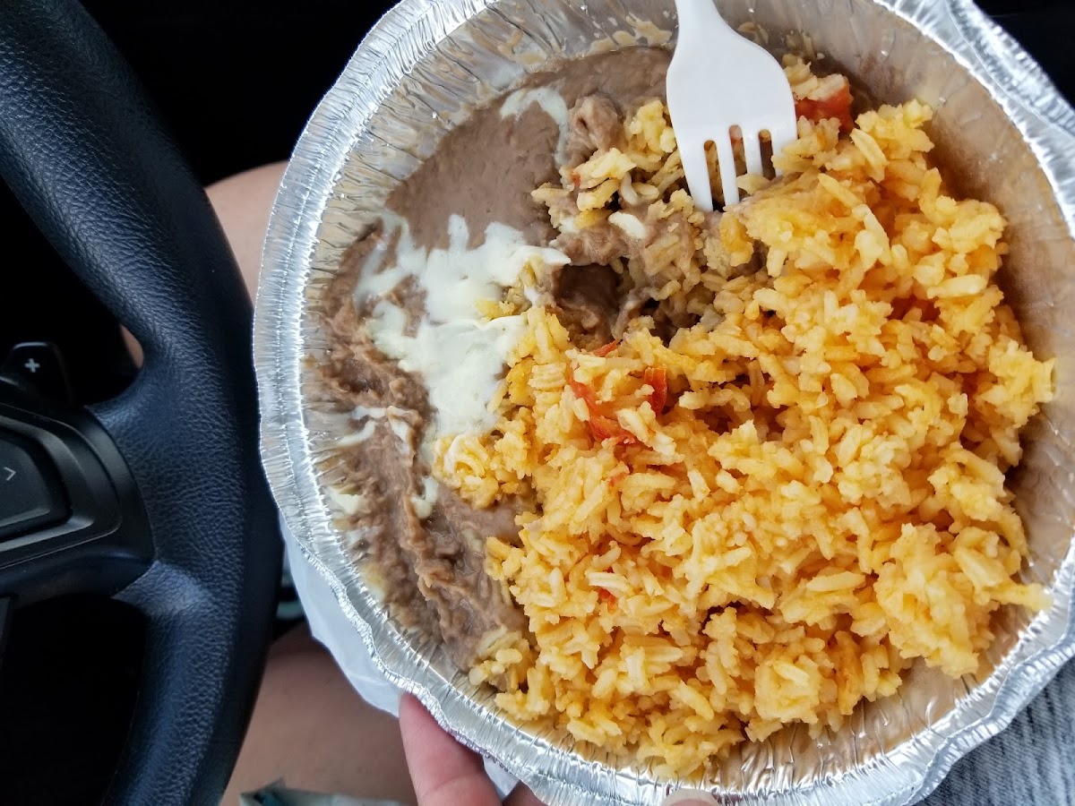 Gf rice and beans to go