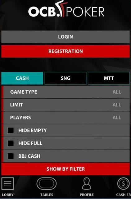 OCB Poker Screen 3