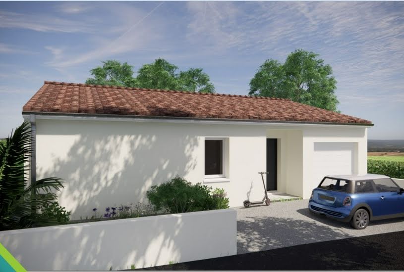  Vente Terrain + Maison - Terrain : 386m² - Maison : 80m² à Mornac (16600) 