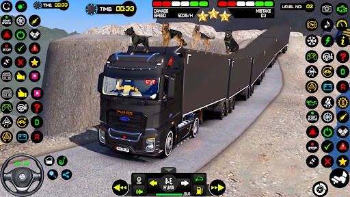 Screenshot Cargo Truck Driving Truck Game