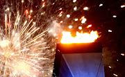 A Special Olympics fire is seen during the Athens 2011 Special Olympics Opening Ceremony at Panathinaiko stadium on June 25, 2011 in Athens, Greece