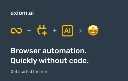 Axiom Browser Automation & Web Scraping small promo image