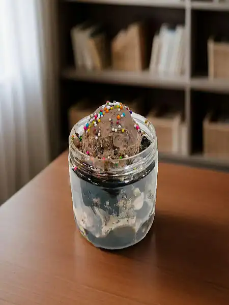 Chocolate Mud Jar With Ice Cream