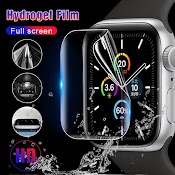 Miếng Dán Hydrogel Bảo Vệ Màn Hình Đồng Hồ Mềm 9D Trong Suốt Cho Apple Watch 5 40Mm 44Mm