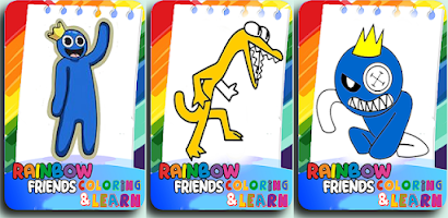 Coloring Rainbow Friends 2