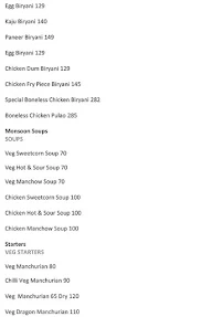 Cheeky Tummy Bakery & Food Court menu 3