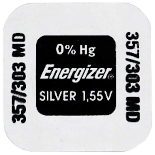 pile  energizer montre 357